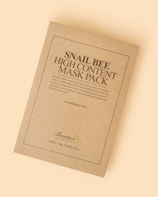 Snail Bee High Content Mask Pack (Box of 10)