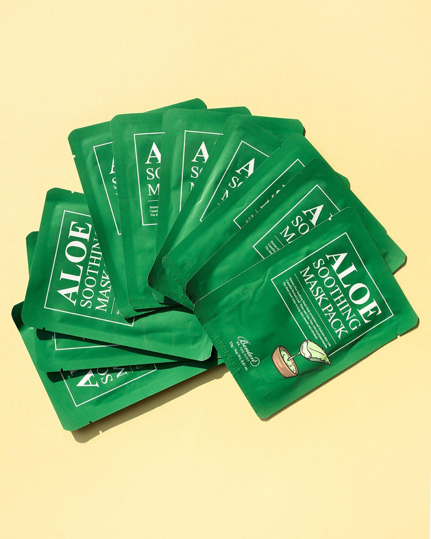 Aloe Soothing Mask Pack (10 Pack)